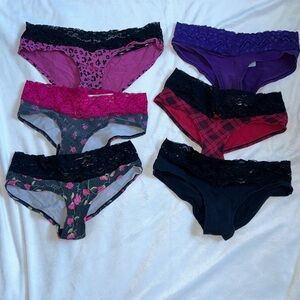 Lot of 6 Victoria’s Secret & LA SENZA